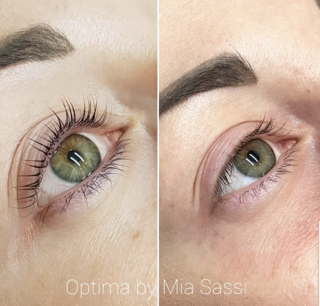 lashlift göteborg – naturligt böjda fransar hos Optima by Mia Sassi