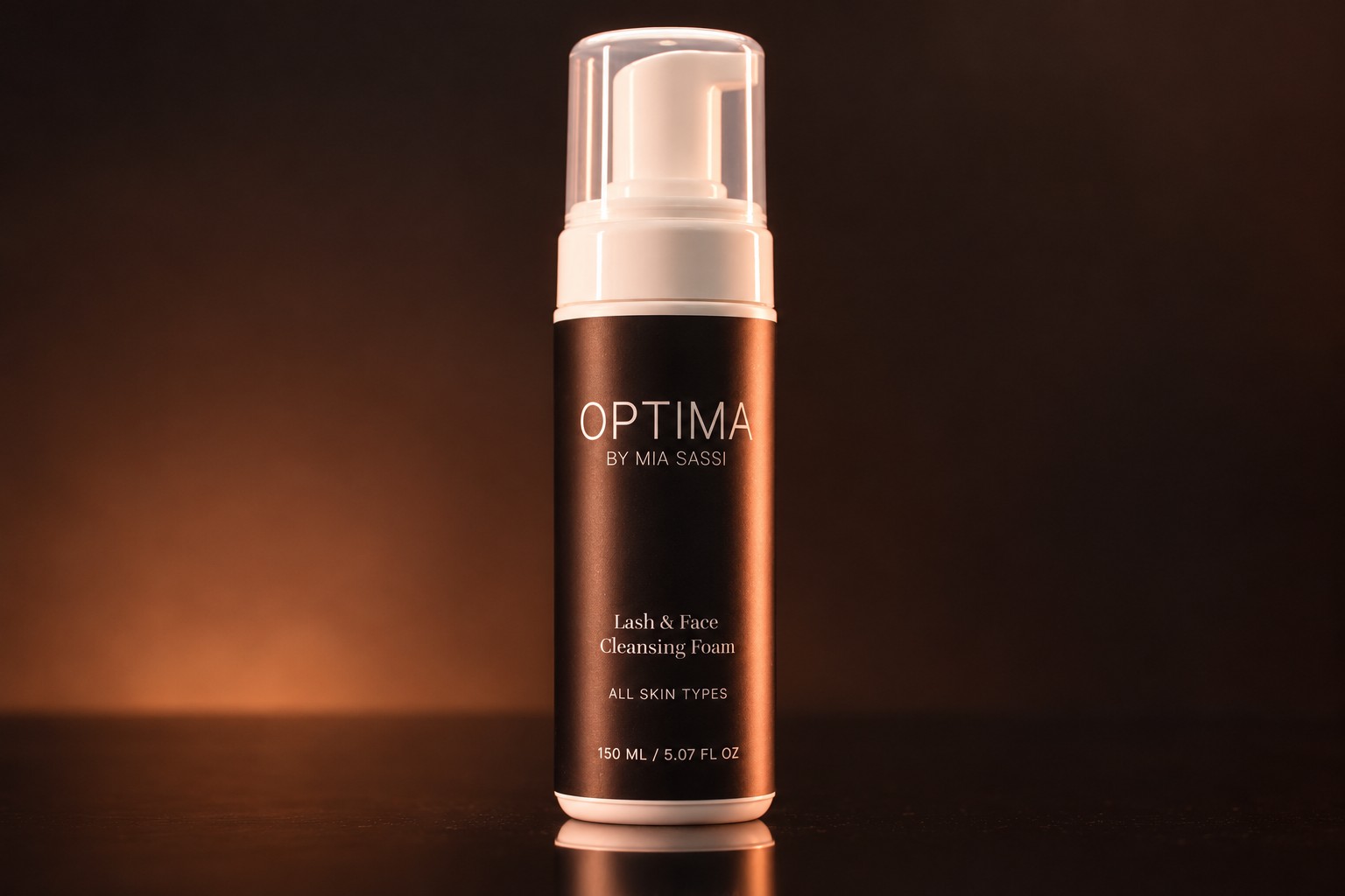 Lash & Face Cleansing Foam från Optimas butik